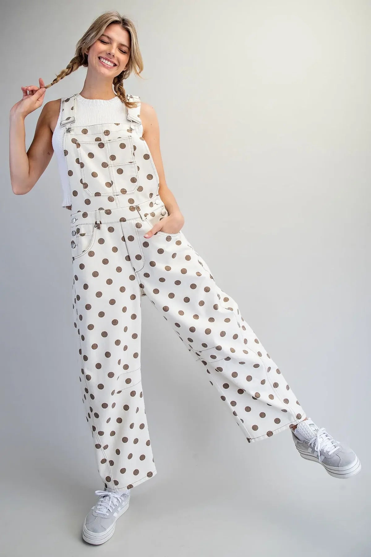 Harper Polka Dot Overalls