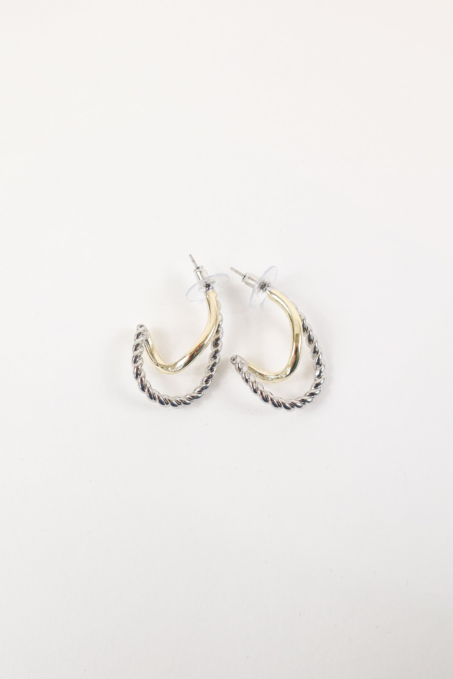 The Sutton Sculpted Twist Earrings