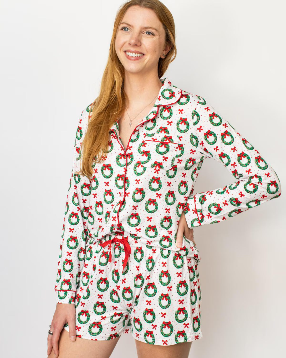 Stay comfy in our delightfully soft pajama collection