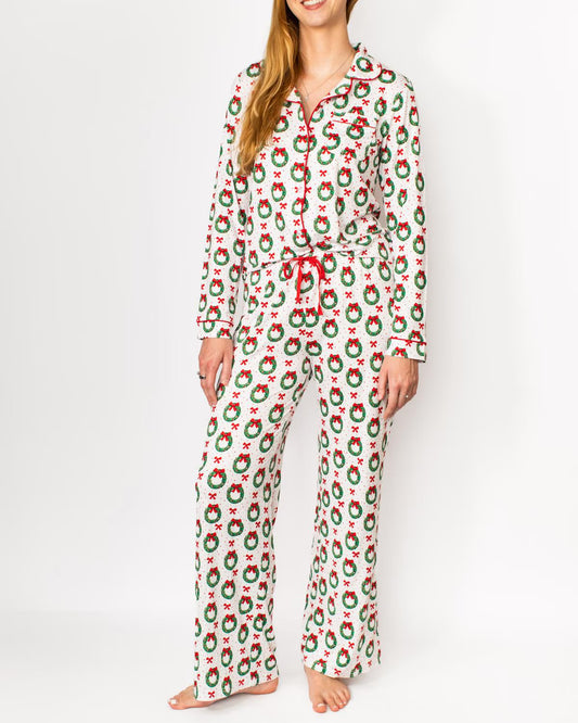 Stay comfy in our delightfully soft pajama collection.