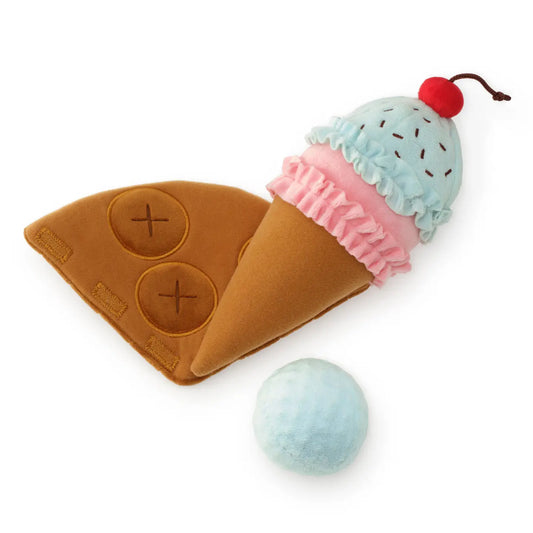 Ice Cream Interactive 2-in-1 Dog Toy