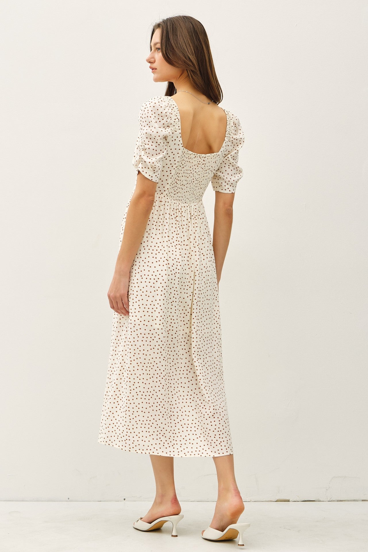 Polka Dot Maxi Dress