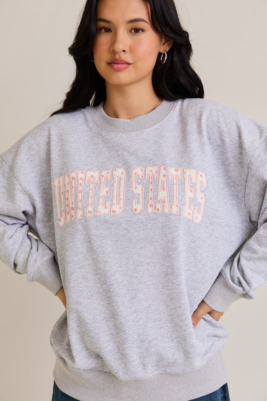 Ramona Strawberry Graphic Sweatshirt