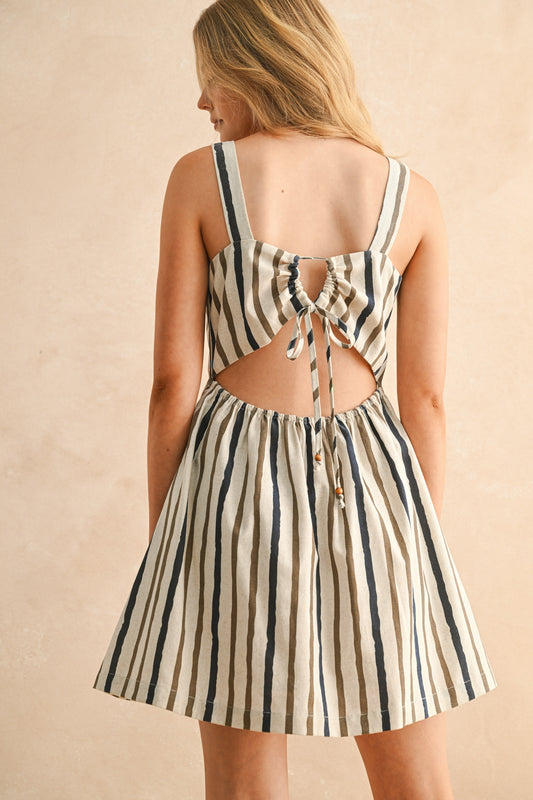 Nadine Striped Dress