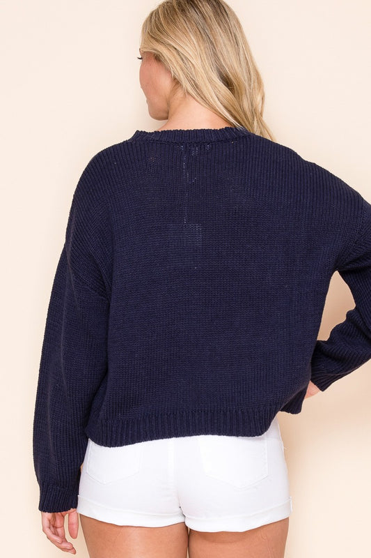 Tessa Lobster Sweater Top