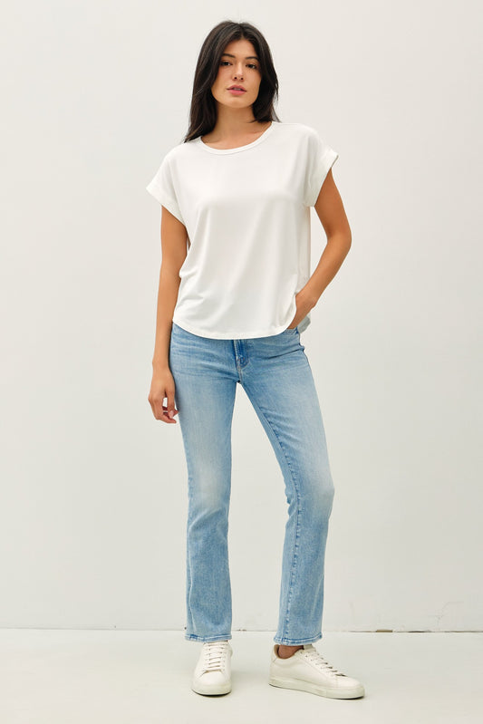 Lila Bamboo Modal Tee