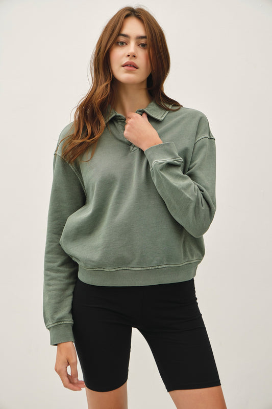 Etta Cozy Collared Shirt