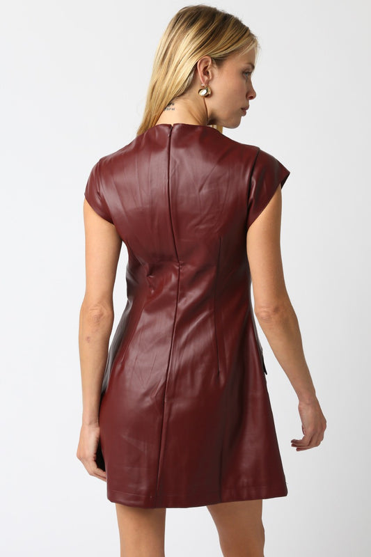Sleek and modern, the Avah dress combines edgy sophistication with everyday wearability.