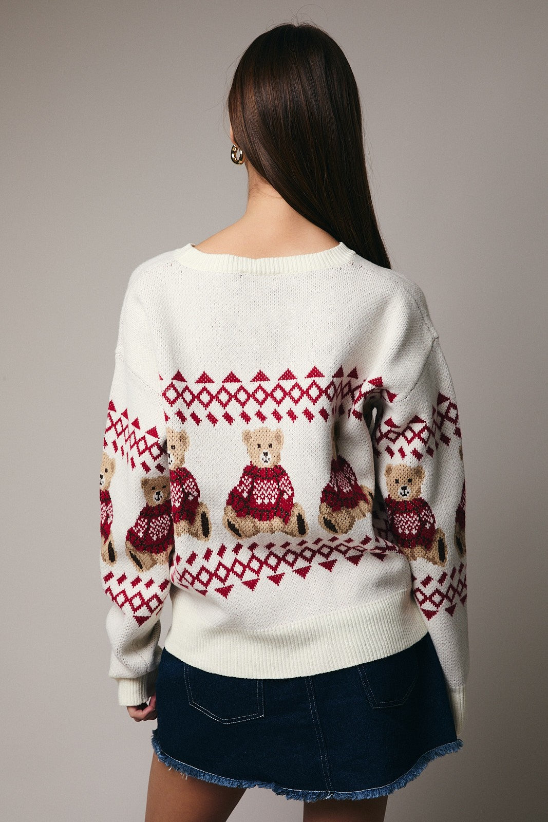 Maisie Winter Bear Sweater