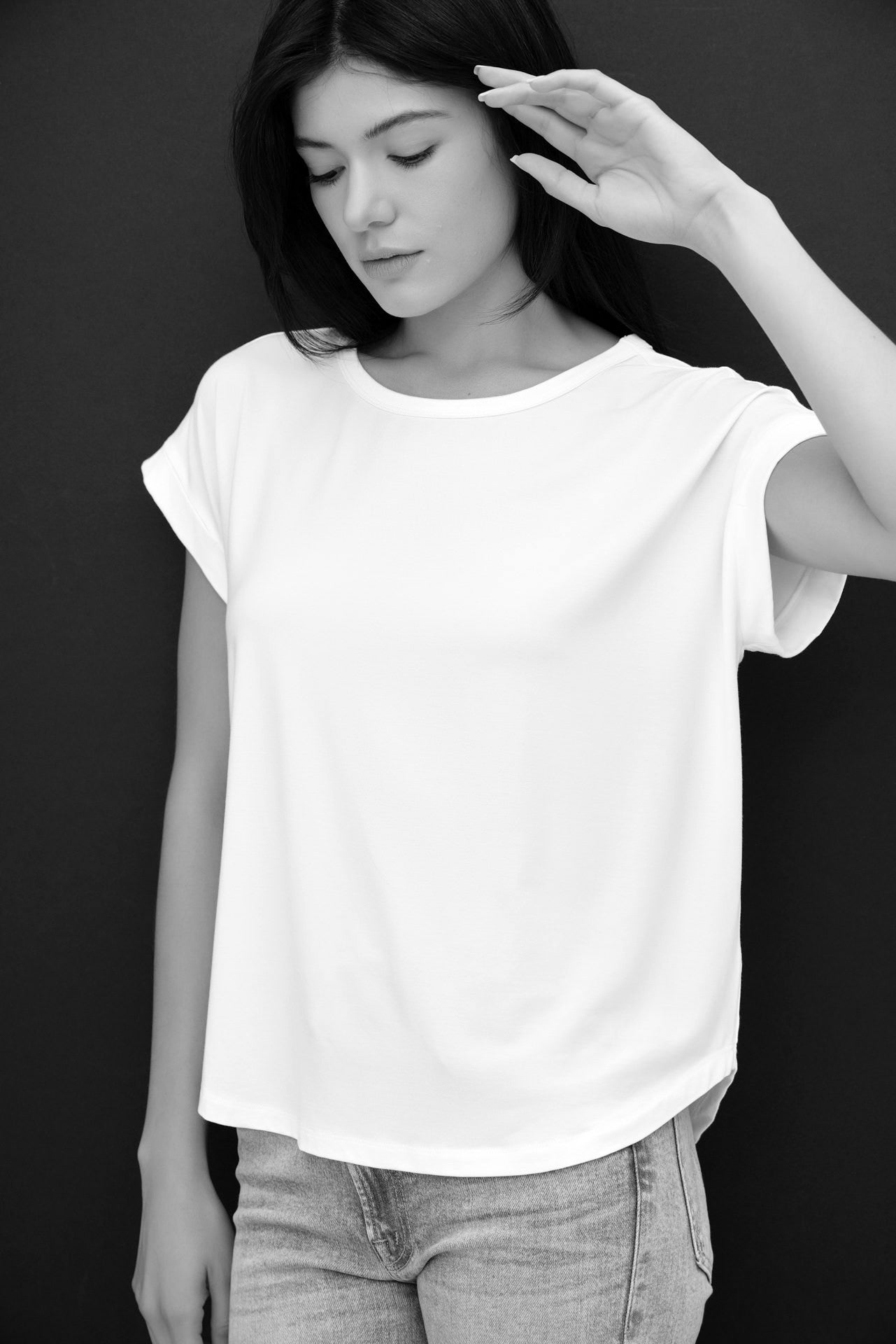 Lila Bamboo Modal Tee