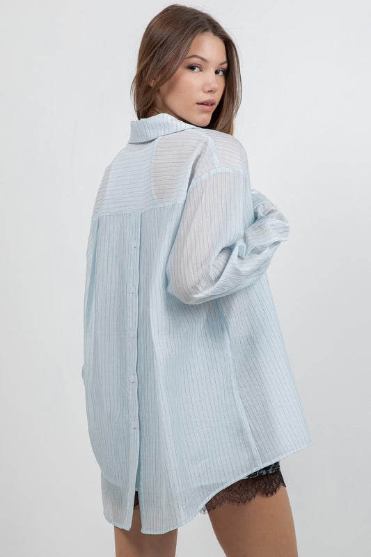 Marcy Lightweight Stripe Shirt