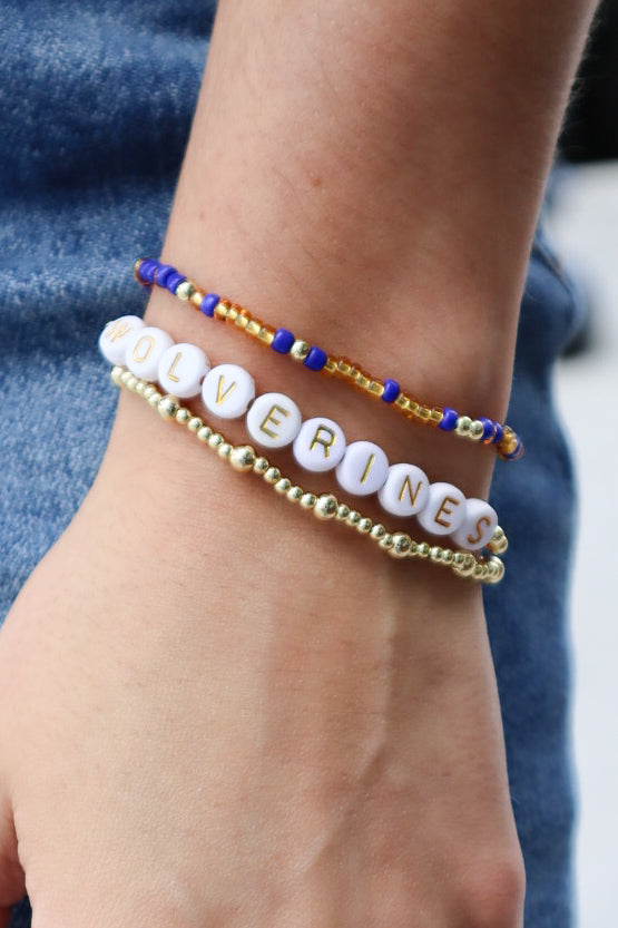 Local High School Stack Bracelet