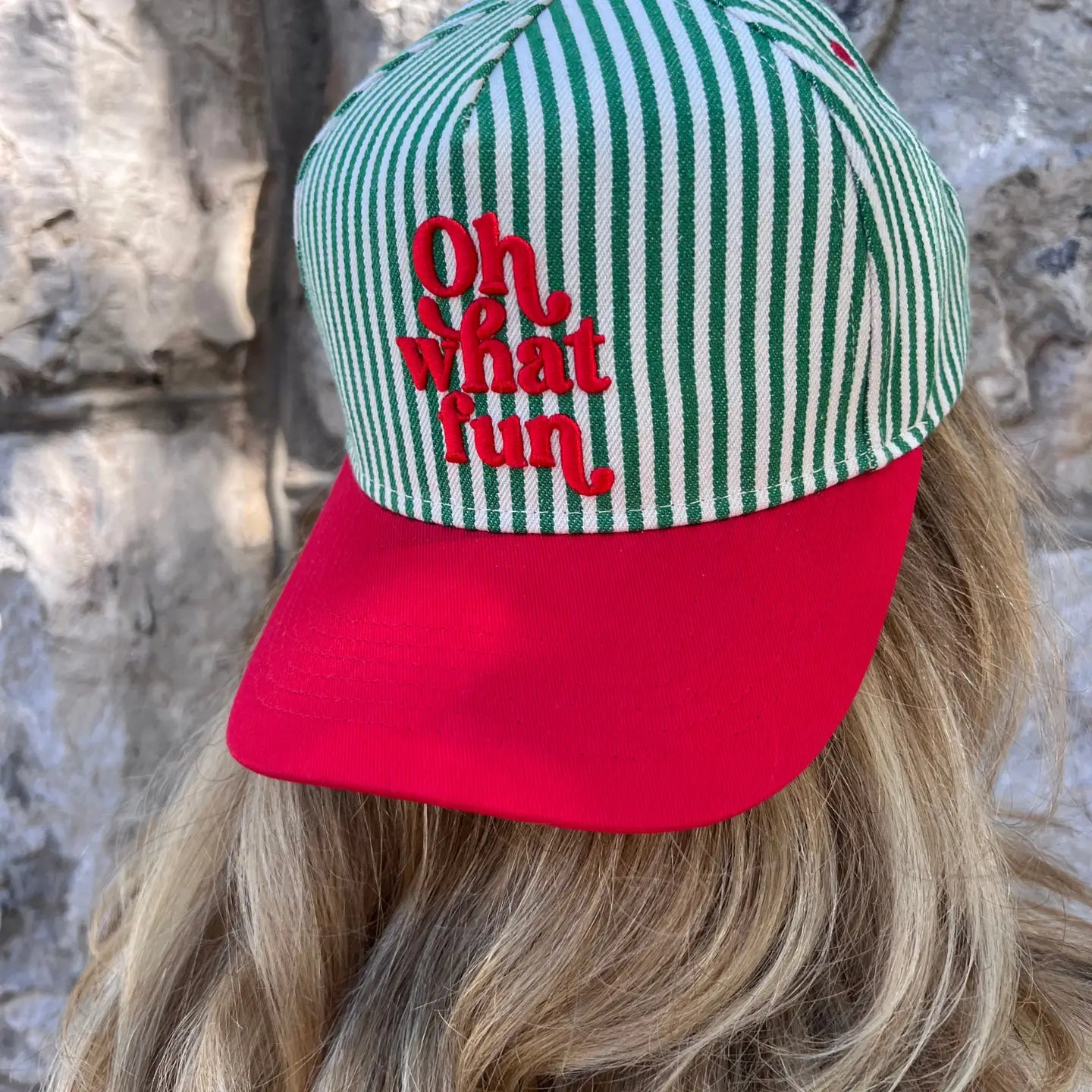 Oh What Fun Vintage Trucker Hat