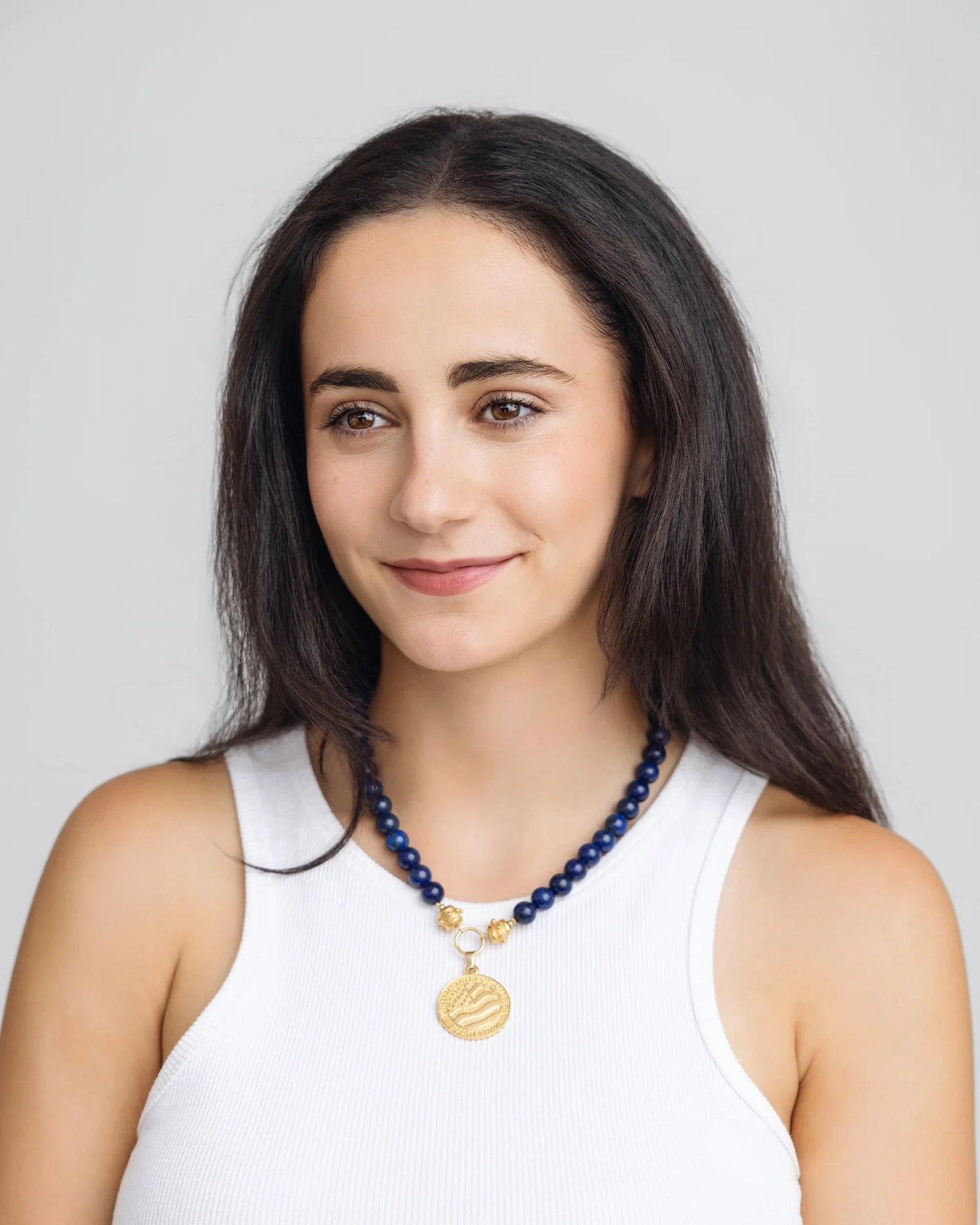 USA 250 Blue Lapis Necklace