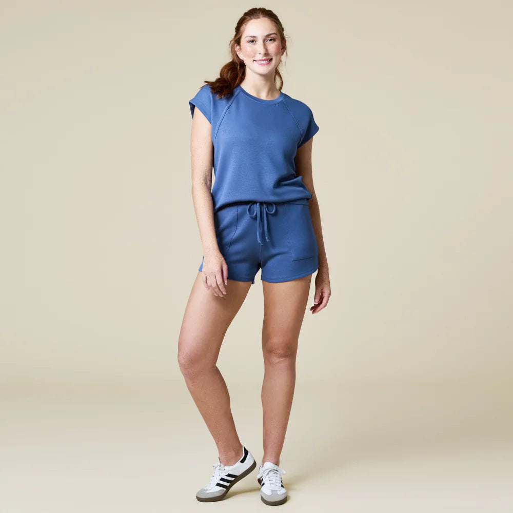 Softies PureDream Short Raglan Crew Neck Short Set