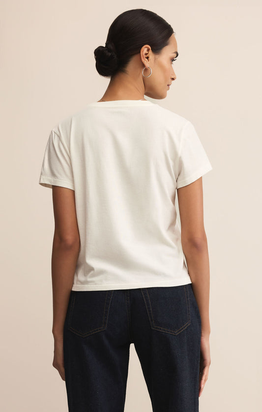 Z Supply Pray For Snow Tourist Tee