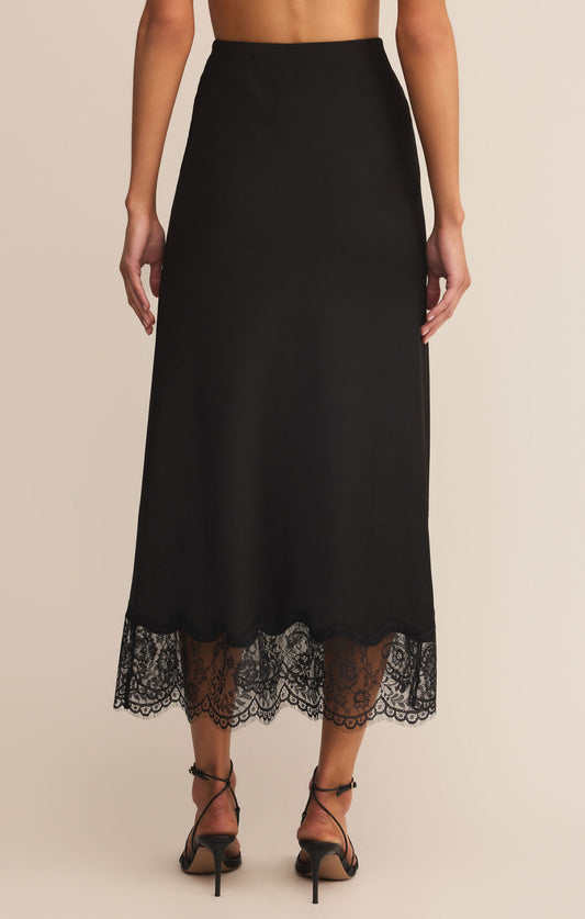 Z Supply Cinder Lace Midi Skirt