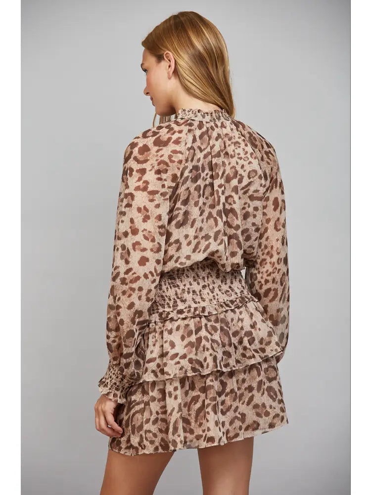 Wild Instinct Smocked Dress