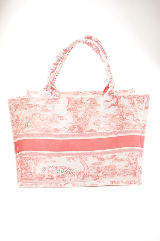 Toile Canvas Carryall Tote