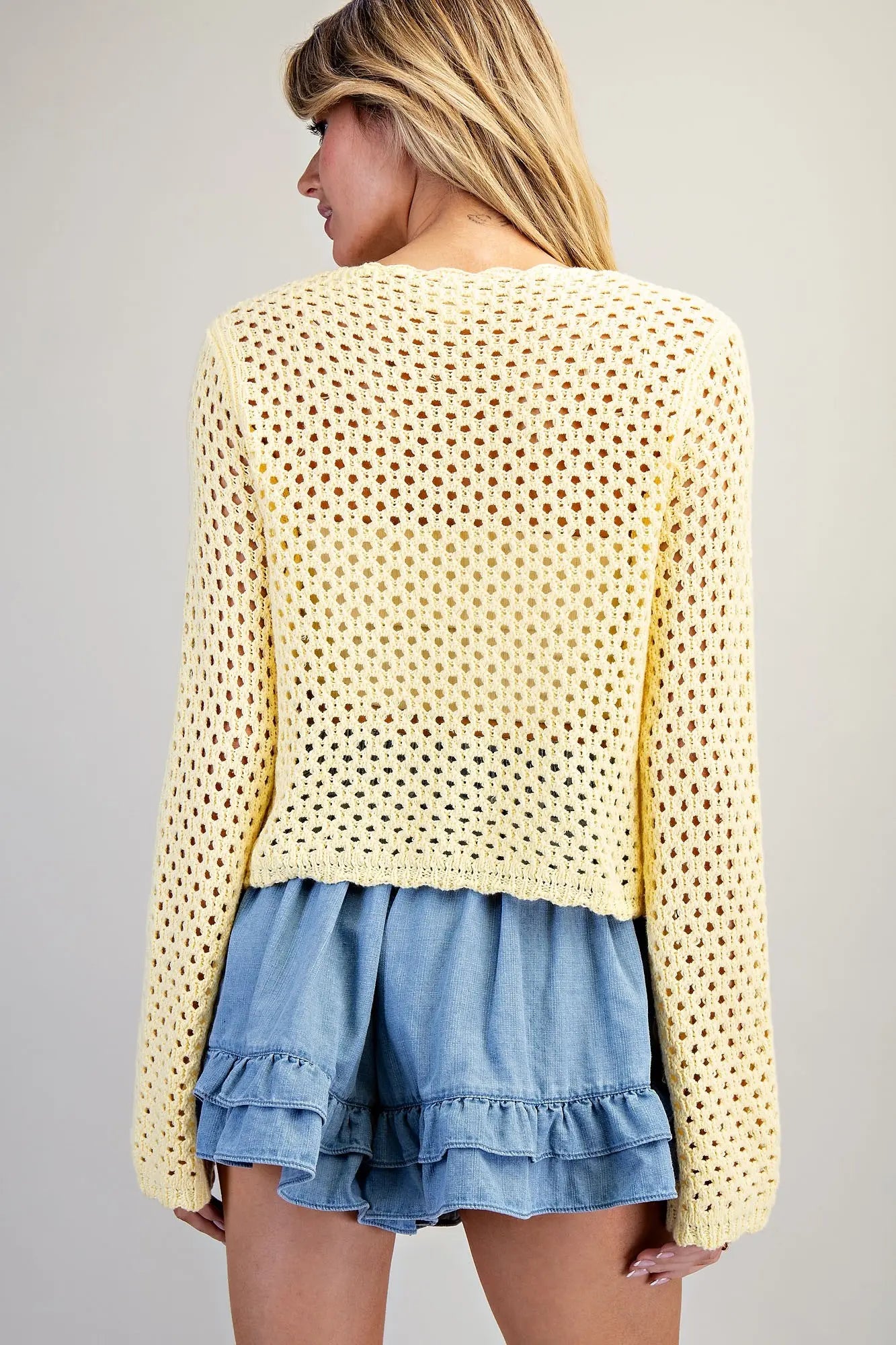 The Abigail Crochet Sweater