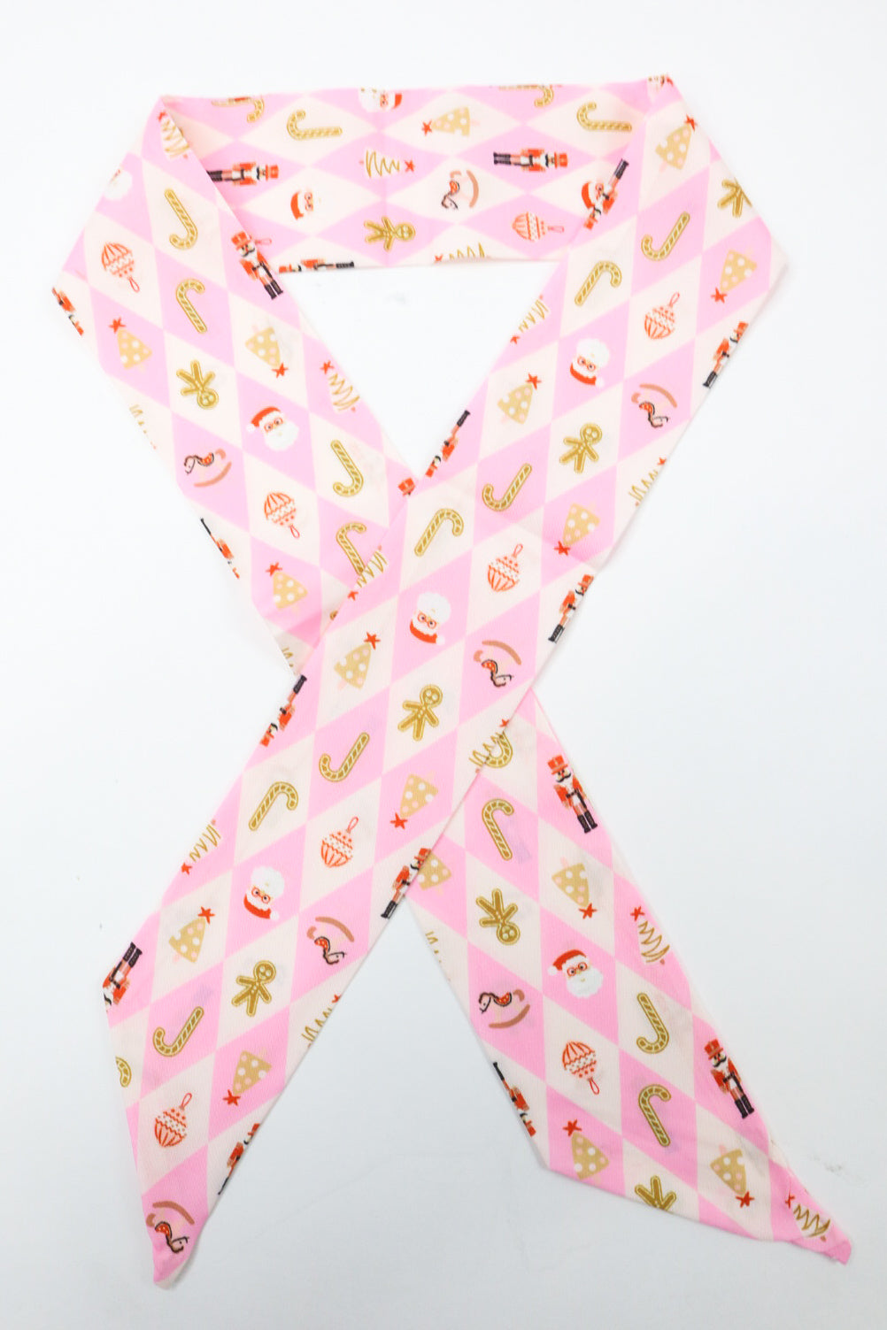 Christmas Twilly Scarves