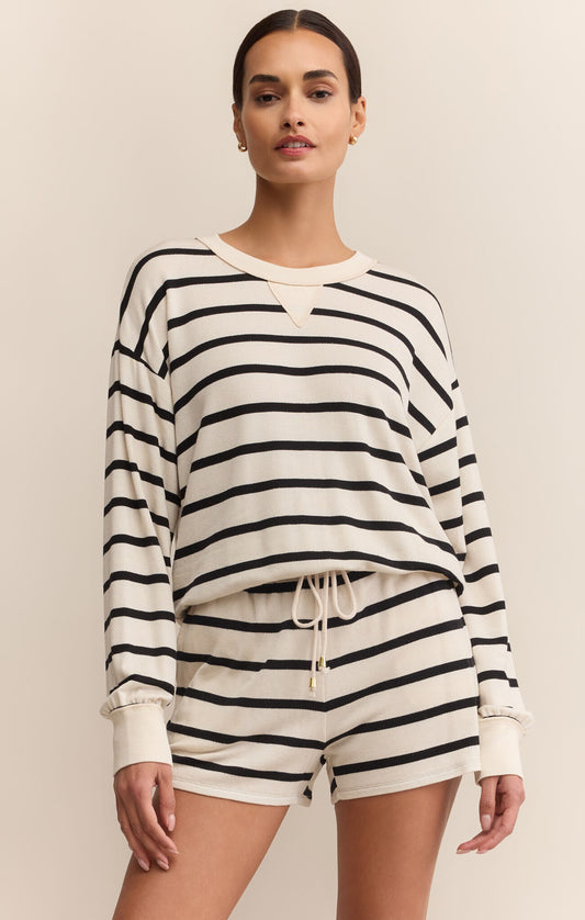 Z Supply Stand Out Striped Sweatshirt