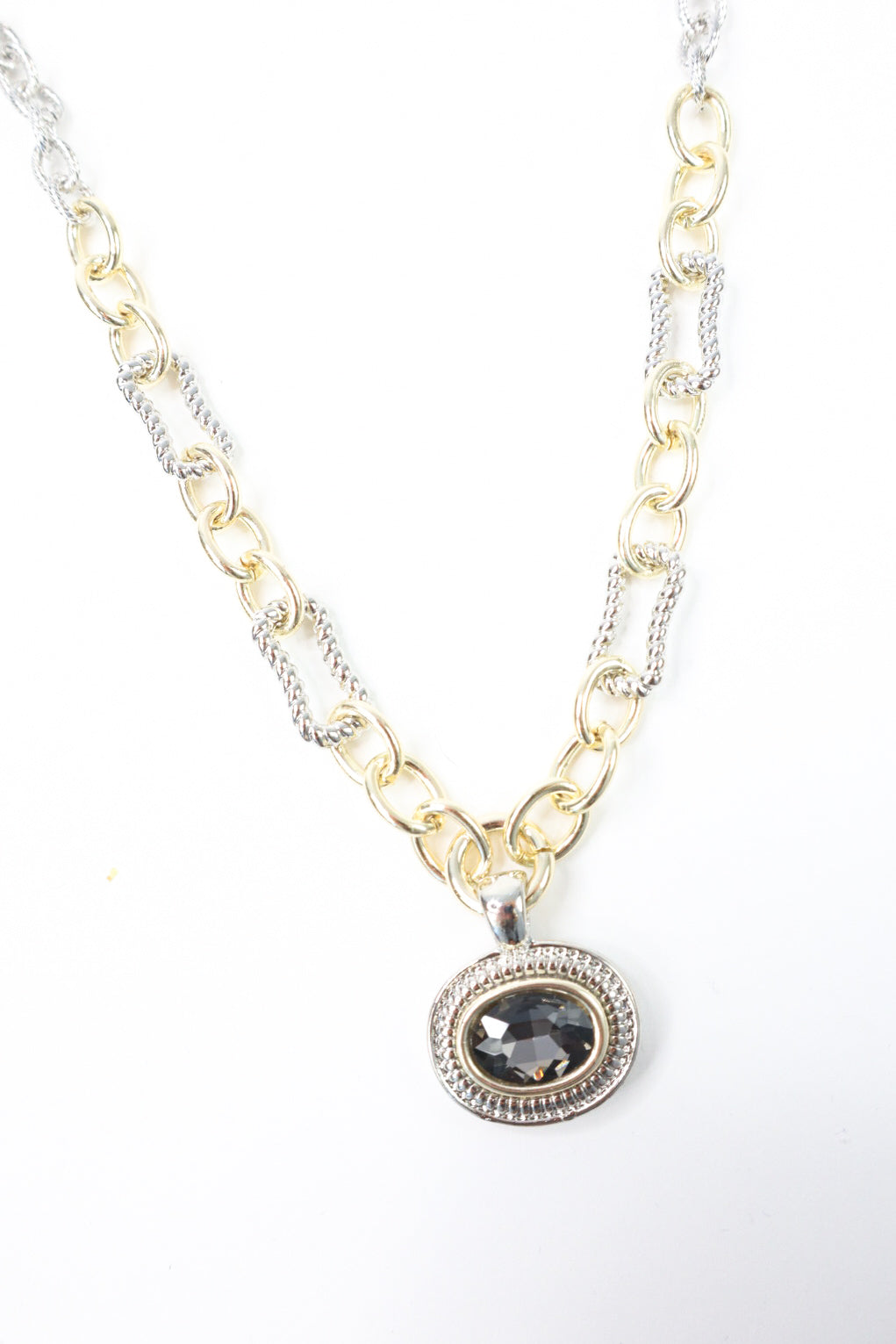 The Luxe Link Mixed Metal Necklace