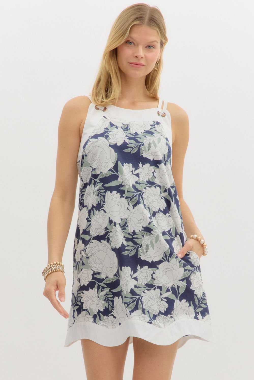 Isabelle Floral Mini Dress Pieces & Peaches Isabelle Floral Mini Dress Pieces & Peaches