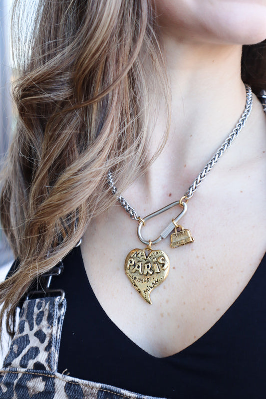 Parisian Love Travel Necklace