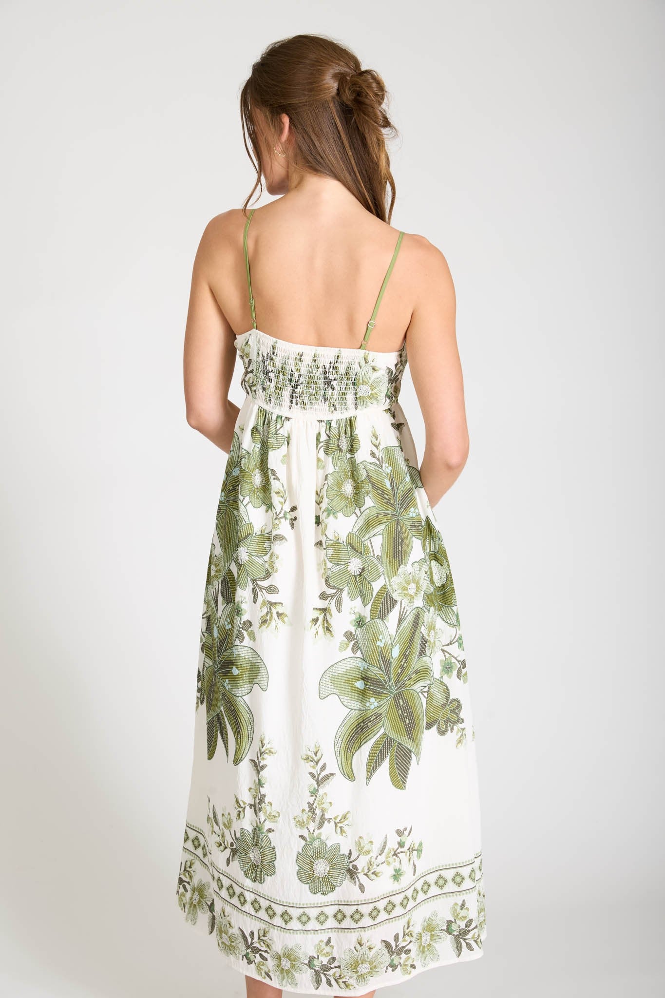 Aurora Embroidered Midi