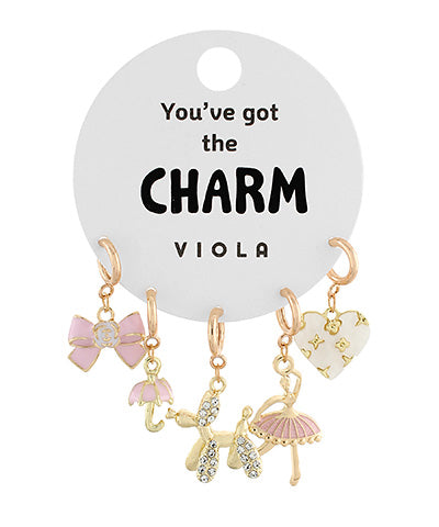 Ballerina Multi Charm Set