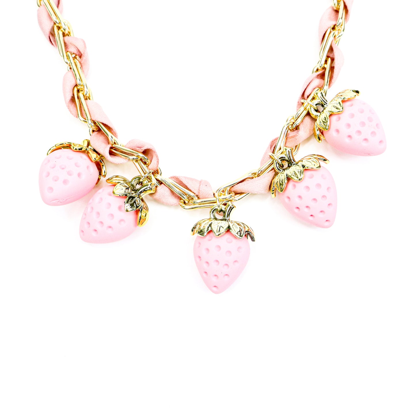 Blush Berry Charm Necklace