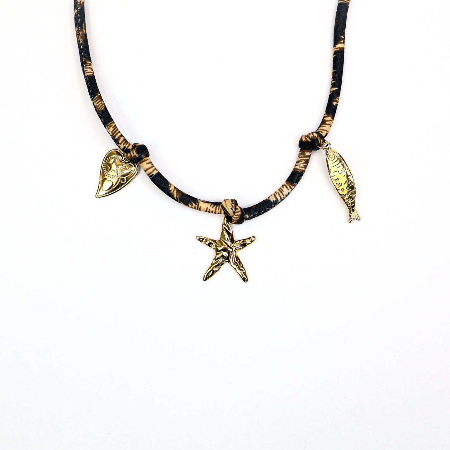 Cheetah Coast Charm Necklace