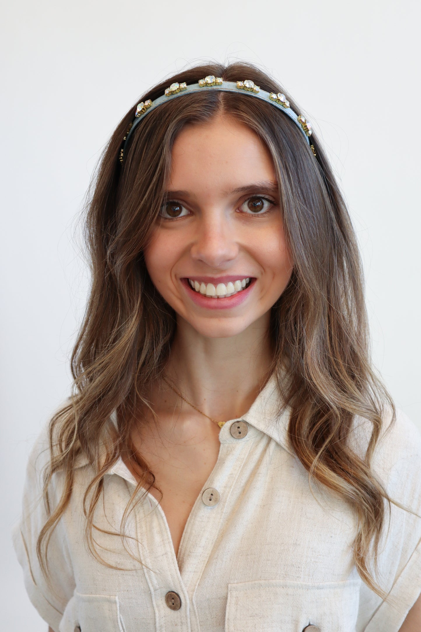Denim Days Headband - Light Wash