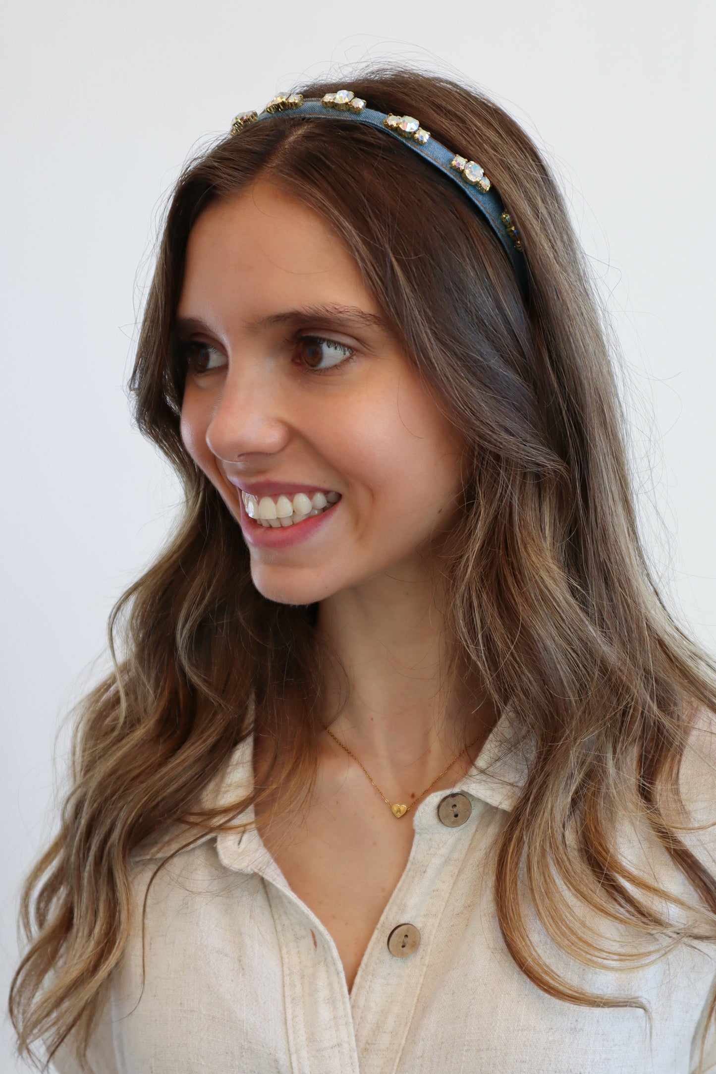 Denim Days Headband - Medium Wash