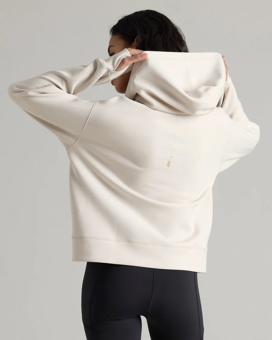Rhone DreamGlow Full Zip Hoodie - Sand