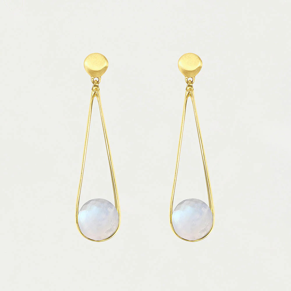 Mini Ipanema Earrrings - Moonstone