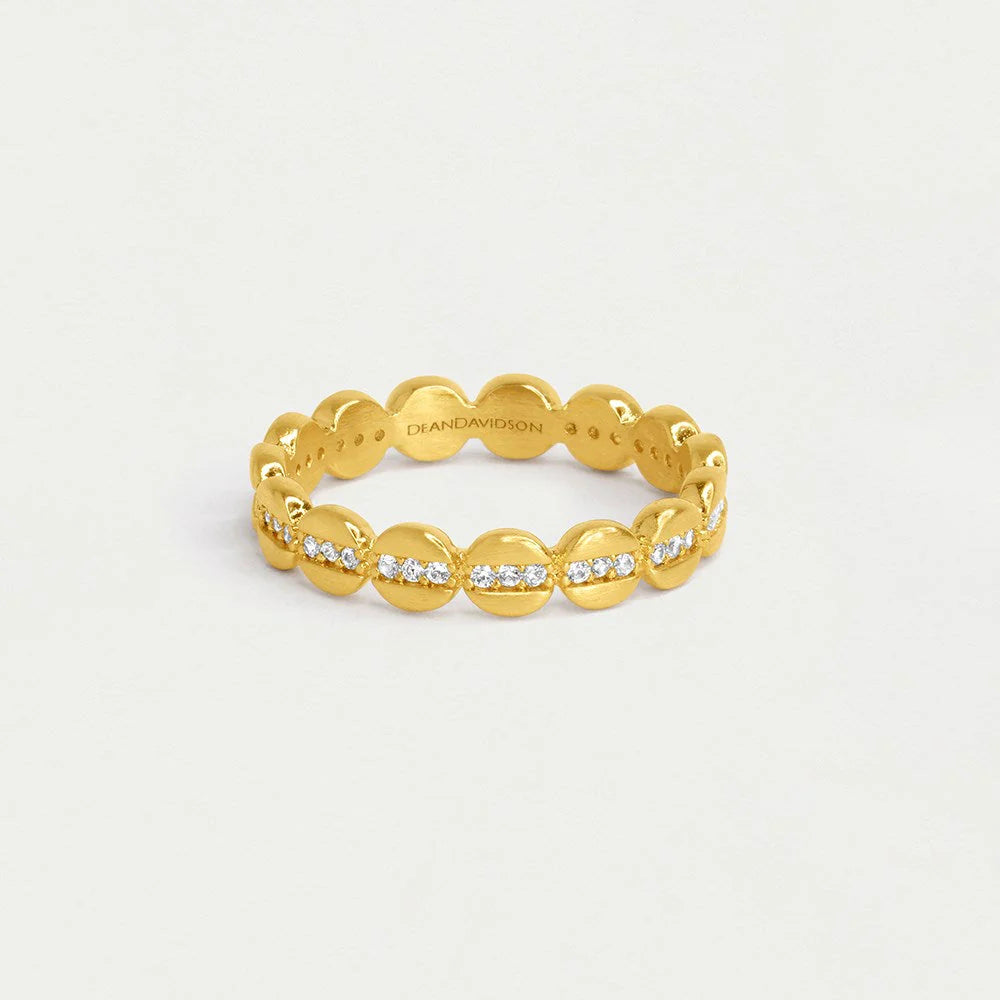 Petite Pave Stacking Ring - Size 7