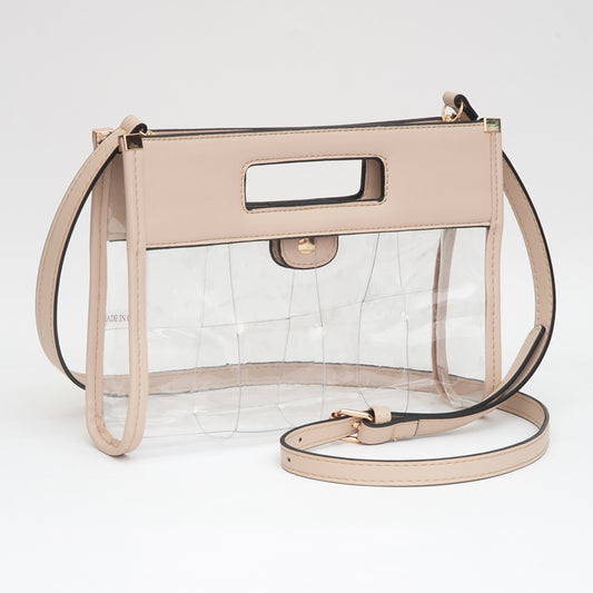 Ramira Gameday Clear Crossbody Bag