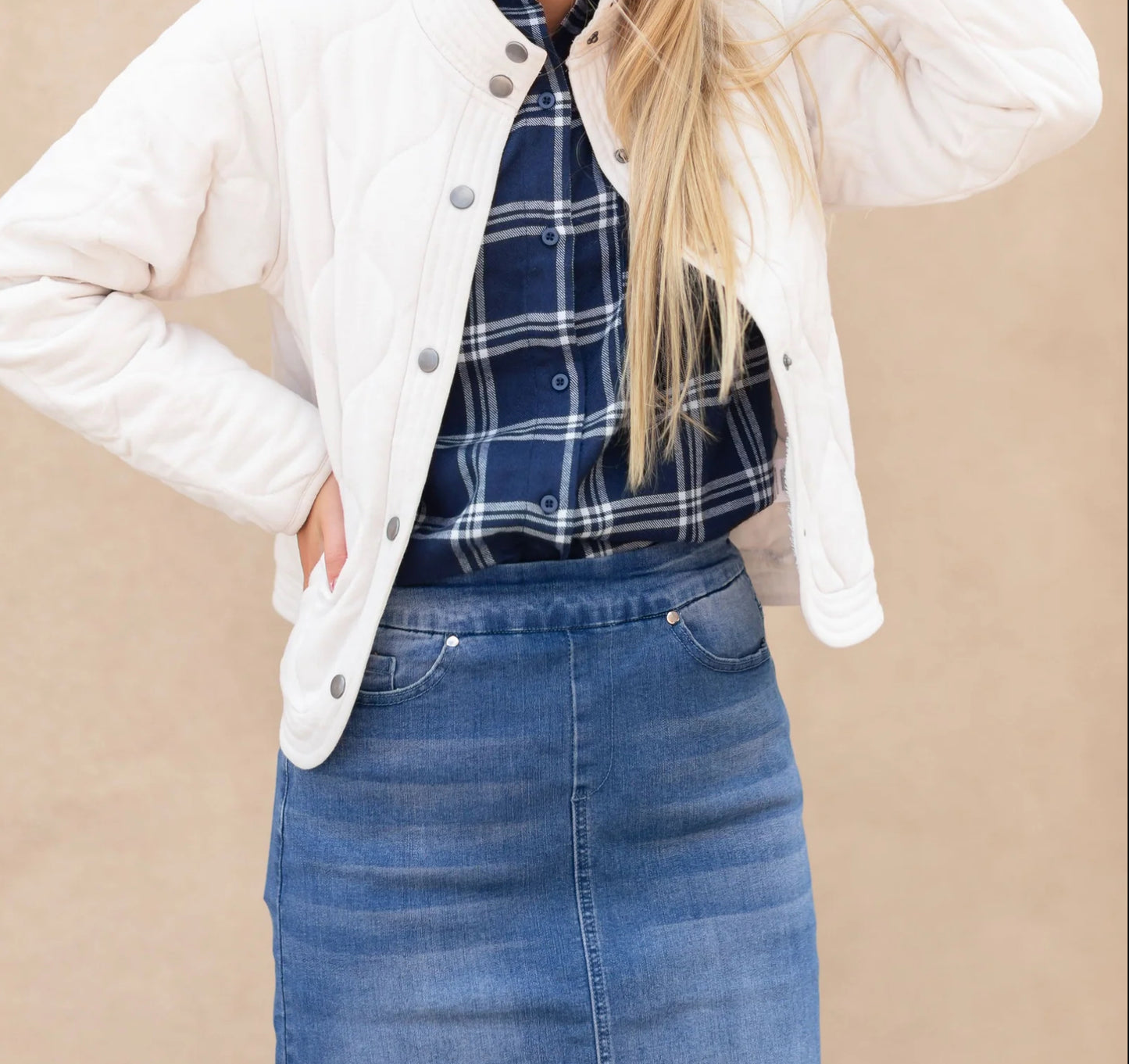 Z Supply Redwood Quilted Jacket