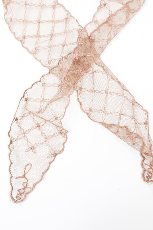 Luxe Lace Ribbon Scarf