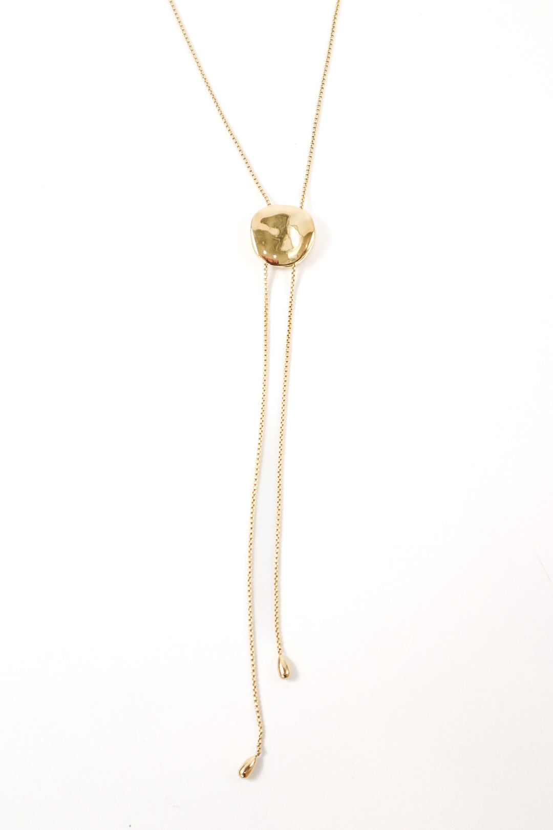 Luna Drip Lariat Necklace