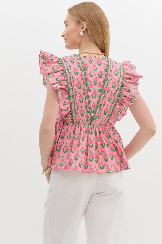 Isola Flutter Top
