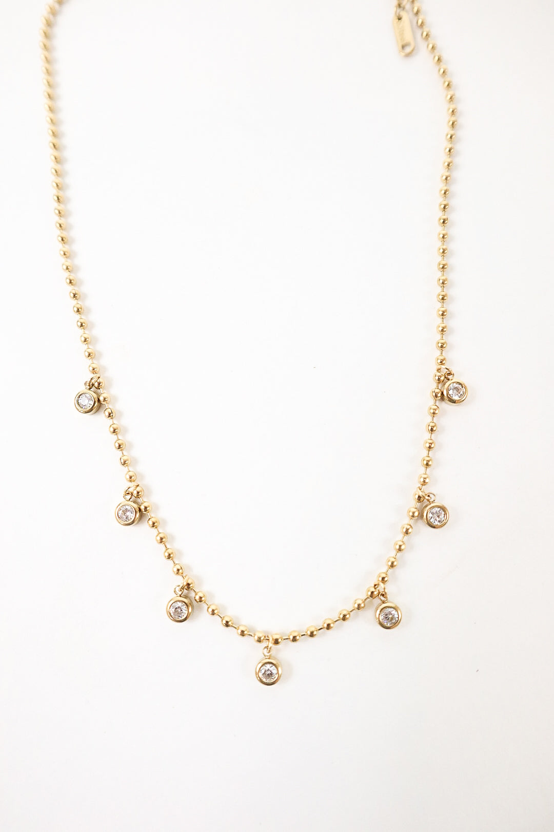 Starlume Bezel Drop Necklace