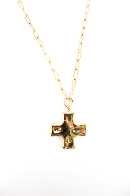 Radiant Faith Cross Necklace