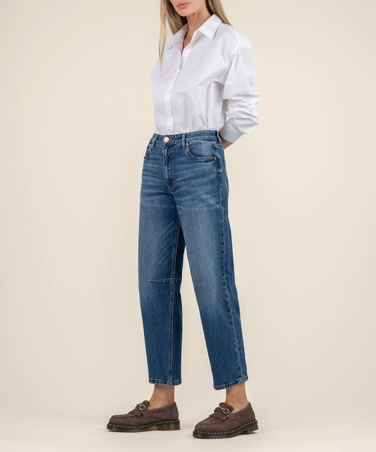 Ashley High Rise Slouchy Barrel Leg