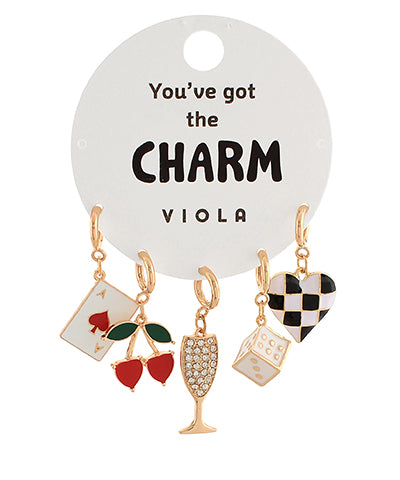 Casino Charm Set