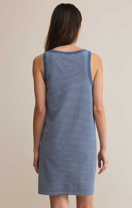 Mathis Striped Mini Dress