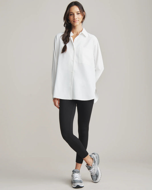 Oversized Button Down in White