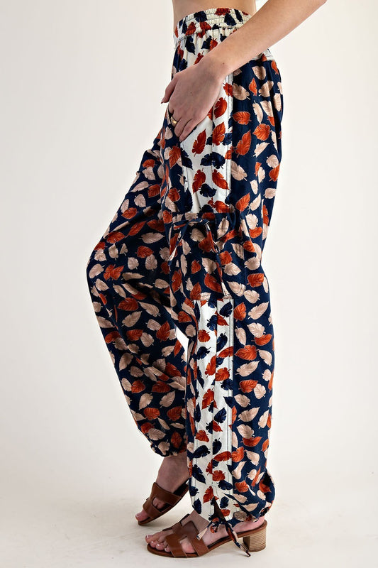 Sylvie Utility Print Pants